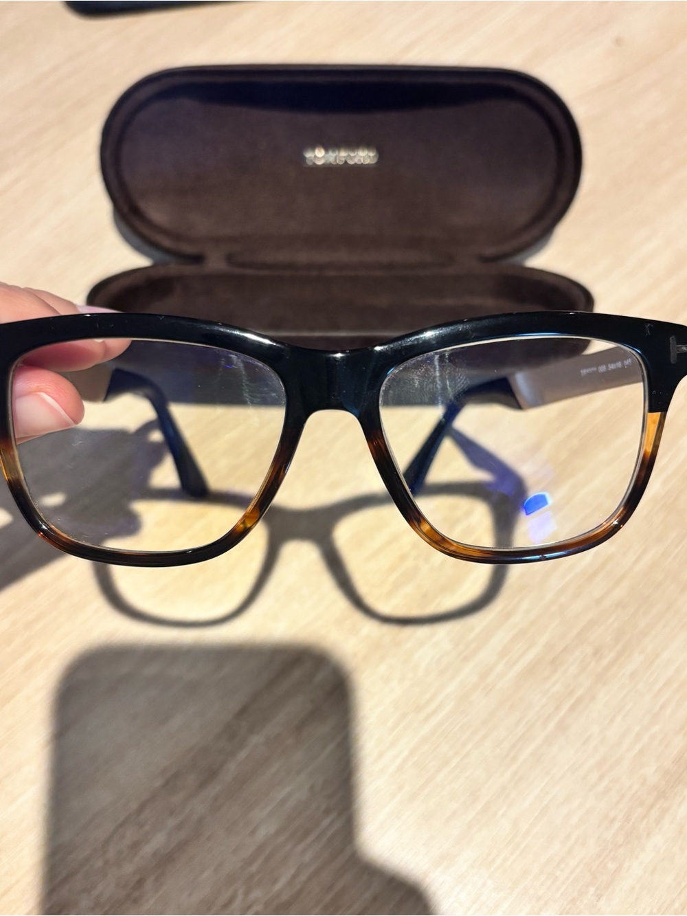 Tom Ford Glasses with blue light filter